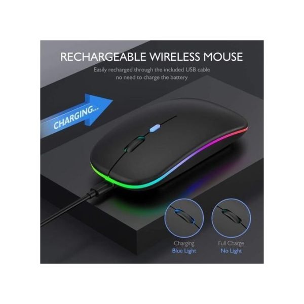 Wireless 2.4GHz Mice Rechargeable Mute - Image 3