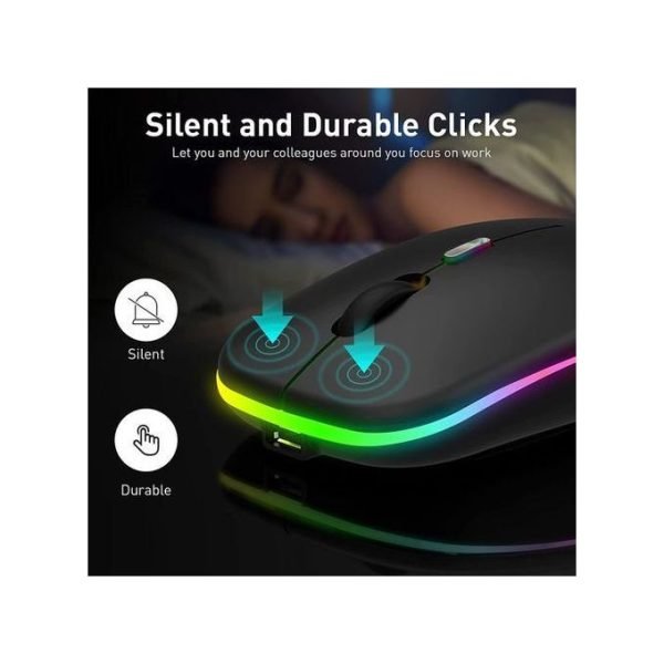 Wireless 2.4GHz Mice Rechargeable Mute - Image 4