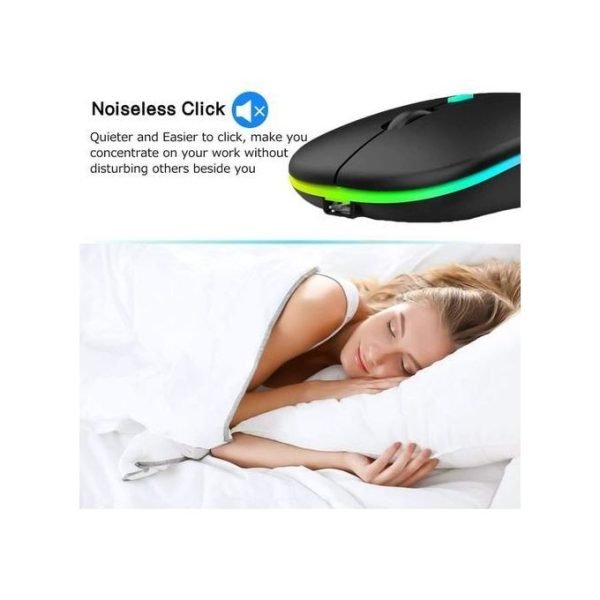 Wireless 2.4GHz Mice Rechargeable Mute - Image 6