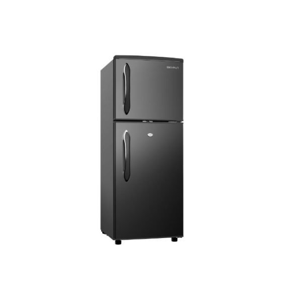 Skyrun 118L Double Door Top Mount Fridge (BCD-118HC) - Black