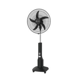 18 Inches Rechargeable Standing Fan 9GSF-938R) - Black