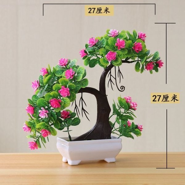 Artificial Potted Flowers.AS SEEN (2 Pieces)
