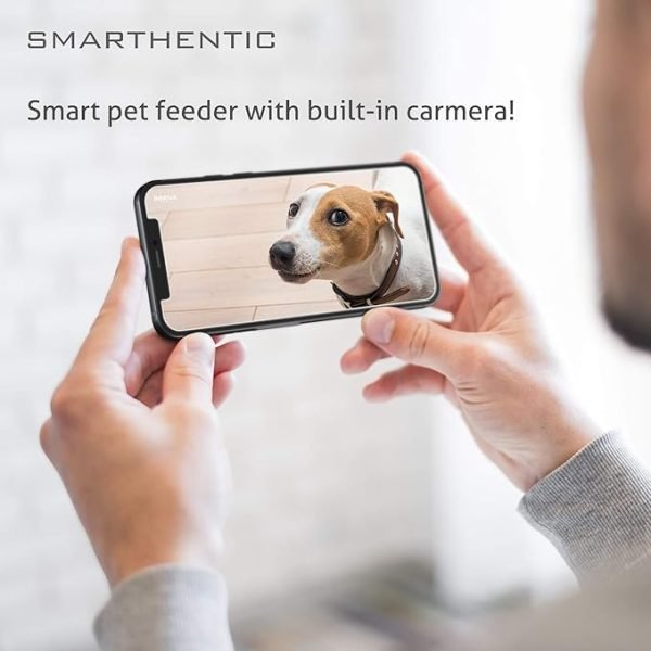 Programmable Portion Control with Built-in HD Video Camera and Bowl, Automatic Cat Feeders, WiFi Camera, APP Control, Dry Food Dispenser, Puppy Supplies, Voice Recorder - Image 3