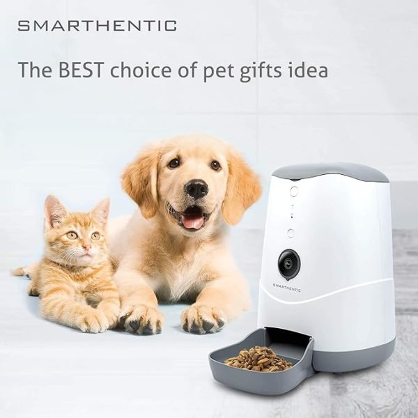 Programmable Portion Control with Built-in HD Video Camera and Bowl, Automatic Cat Feeders, WiFi Camera, APP Control, Dry Food Dispenser, Puppy Supplies, Voice Recorder - Image 4