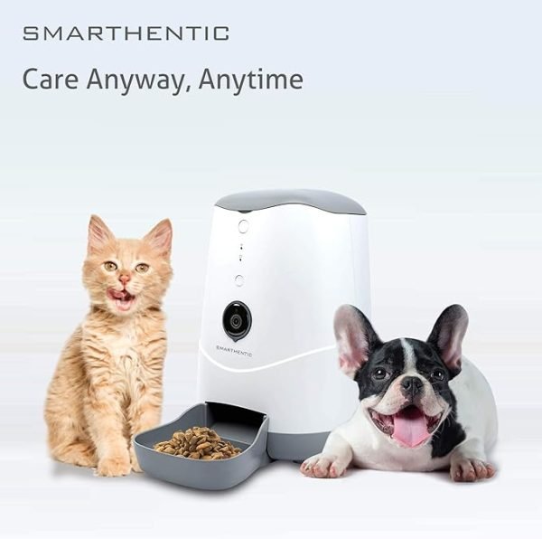 Programmable Portion Control with Built-in HD Video Camera and Bowl, Automatic Cat Feeders, WiFi Camera, APP Control, Dry Food Dispenser, Puppy Supplies, Voice Recorder - Image 6