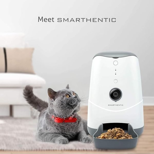 Programmable Portion Control with Built-in HD Video Camera and Bowl, Automatic Cat Feeders, WiFi Camera, APP Control, Dry Food Dispenser, Puppy Supplies, Voice Recorder - Image 7