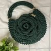 Oreo Rose Crochet Bag