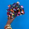 Multicolor Beaded Bag
